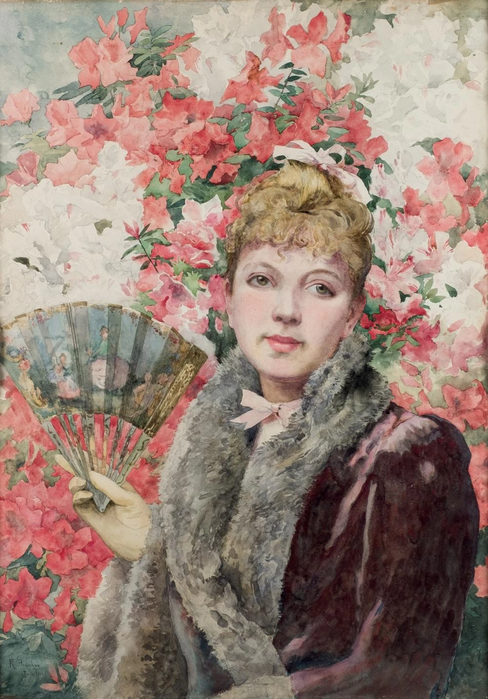 Signora con parasole